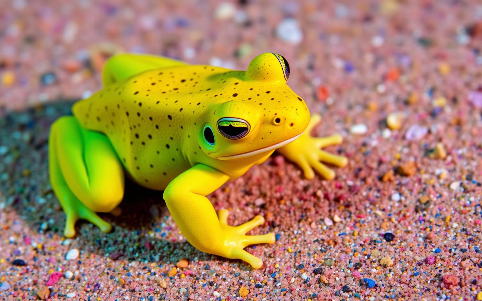 Flamboyant cuttlefish on black sand at Mabul Island, Borneo